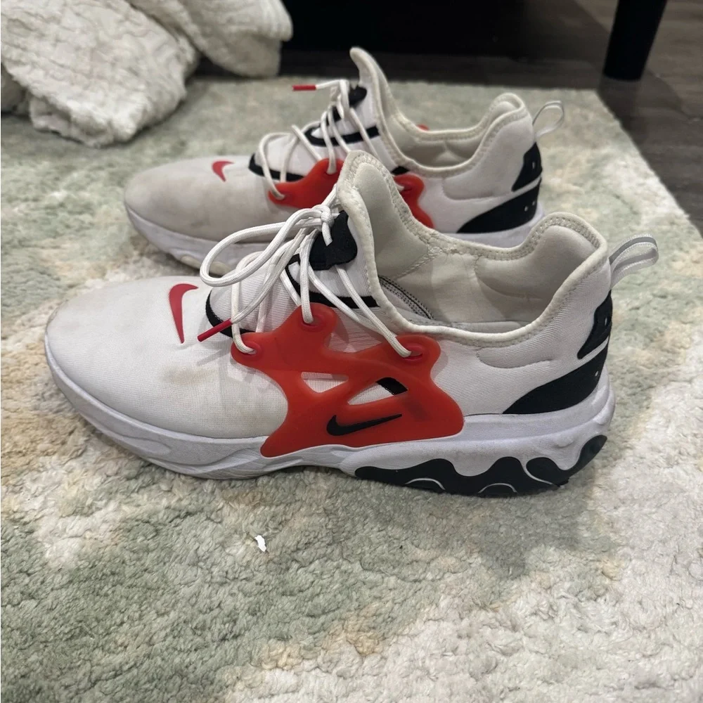 Nike React Presto “White University Red” Sneakers - Picture 3 of 6